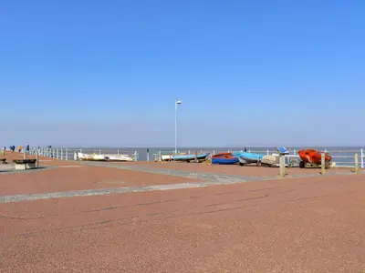 a group of boats are parked on the beach at Pier View - Uk48691 in Lancaster